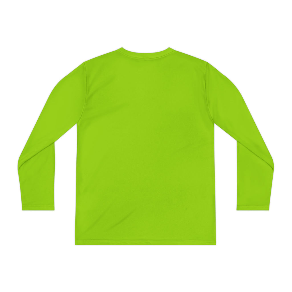 Youth Long Sleeve Tee — Tropical Chameleon Graphic