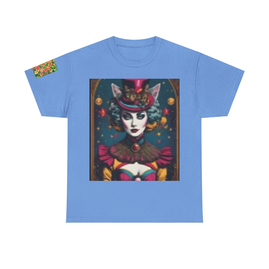 Mystical Carnival Fox Woman T‑Shirt