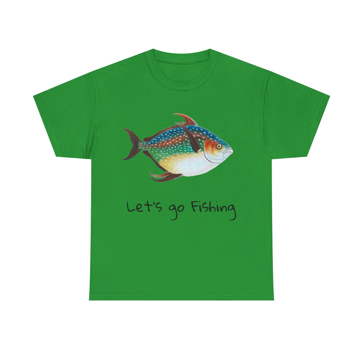 Colorful Tropical Fish Tee — Vibrant Ocean Graphic T-Shirt