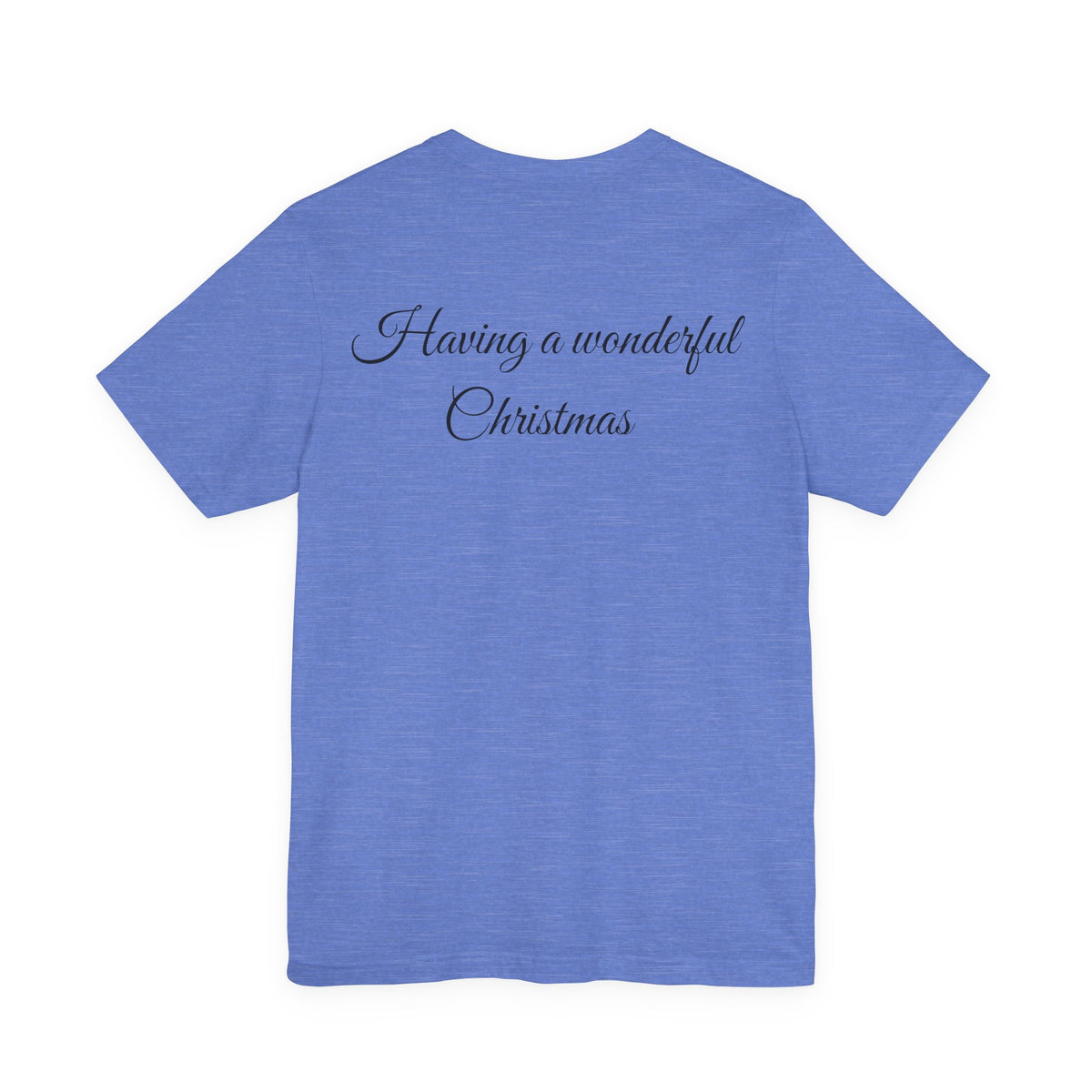 Christmas Tree Vintage Scene Tee — Holiday Village Carriage Design