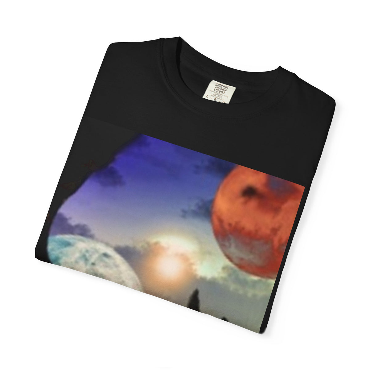 Cosmic Landscape T-Shirt — Retro Planet Scape Tee