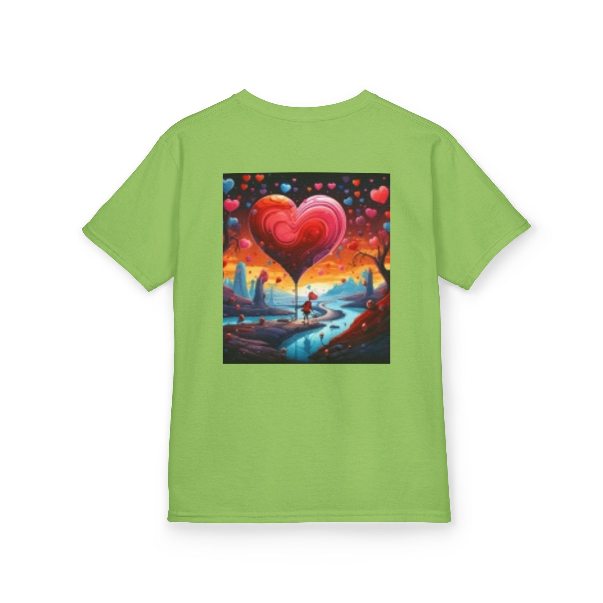 Kids T-Shirt — Cute Wide-Eyed Dog Portrait Tee for Children