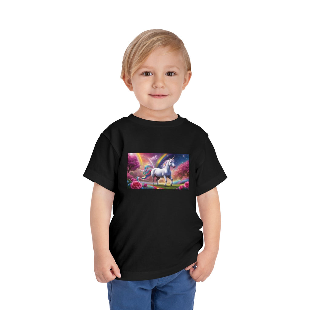 Unicorn Fantasy Toddler T-shirt — Magical Rainbow Unicorn Shirt