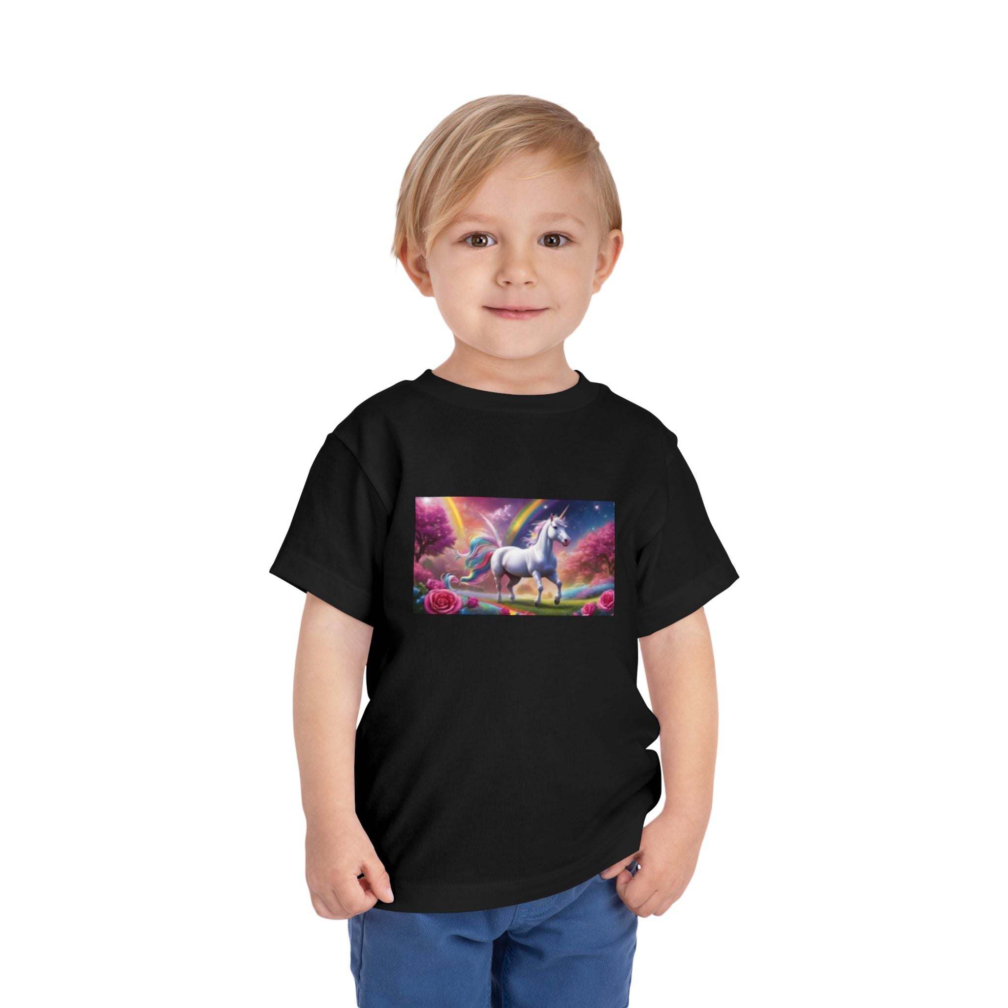 Unicorn Fantasy Toddler T-shirt — Magical Rainbow Unicorn Shirt
