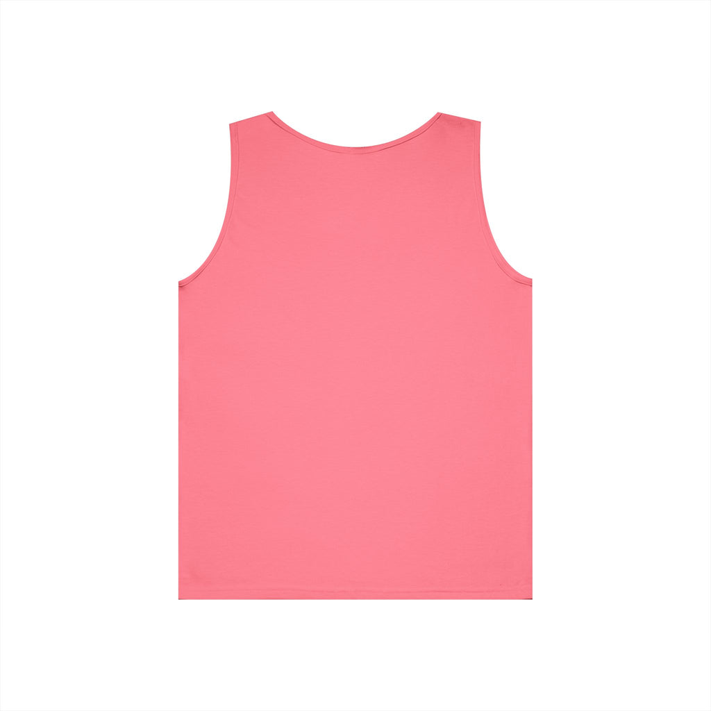 Wolf Portrait Tank Top — Colorful Artistic Wolf Face Graphic Tee