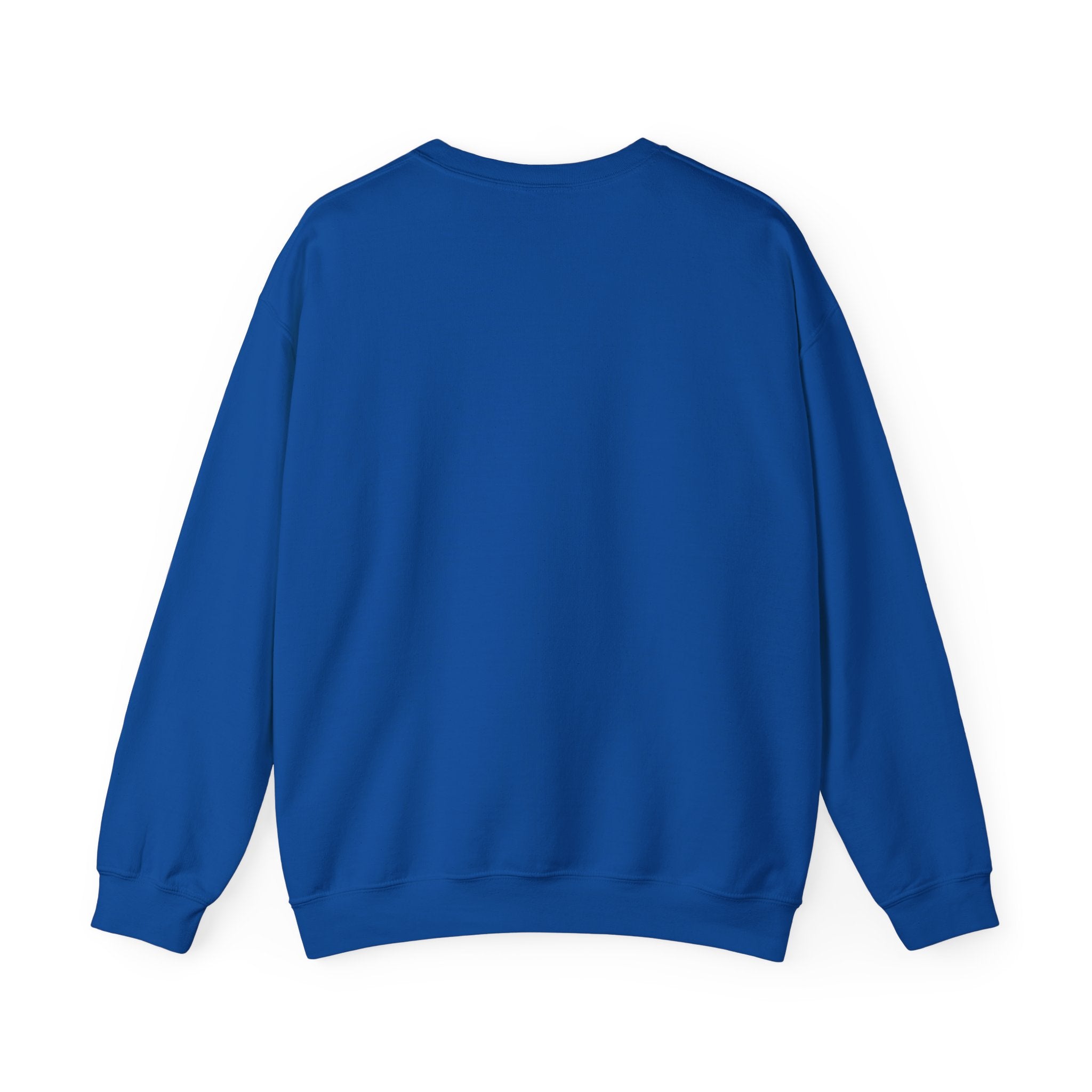 Mermaid & Fox Art Crewneck Sweatshirt — Whimsical Purple Mermaid Illustration