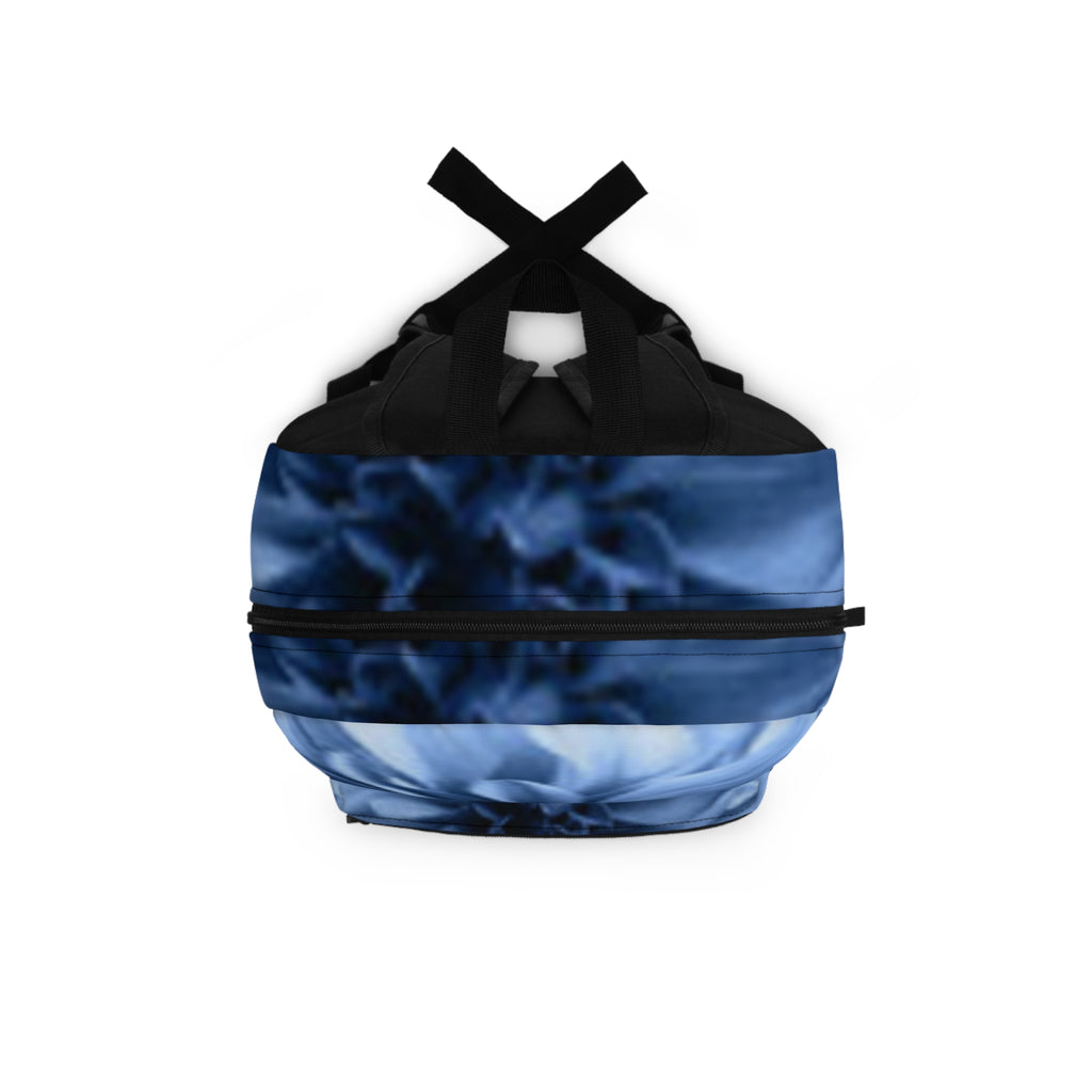 Blue Floral Kaleidoscope Backpack
