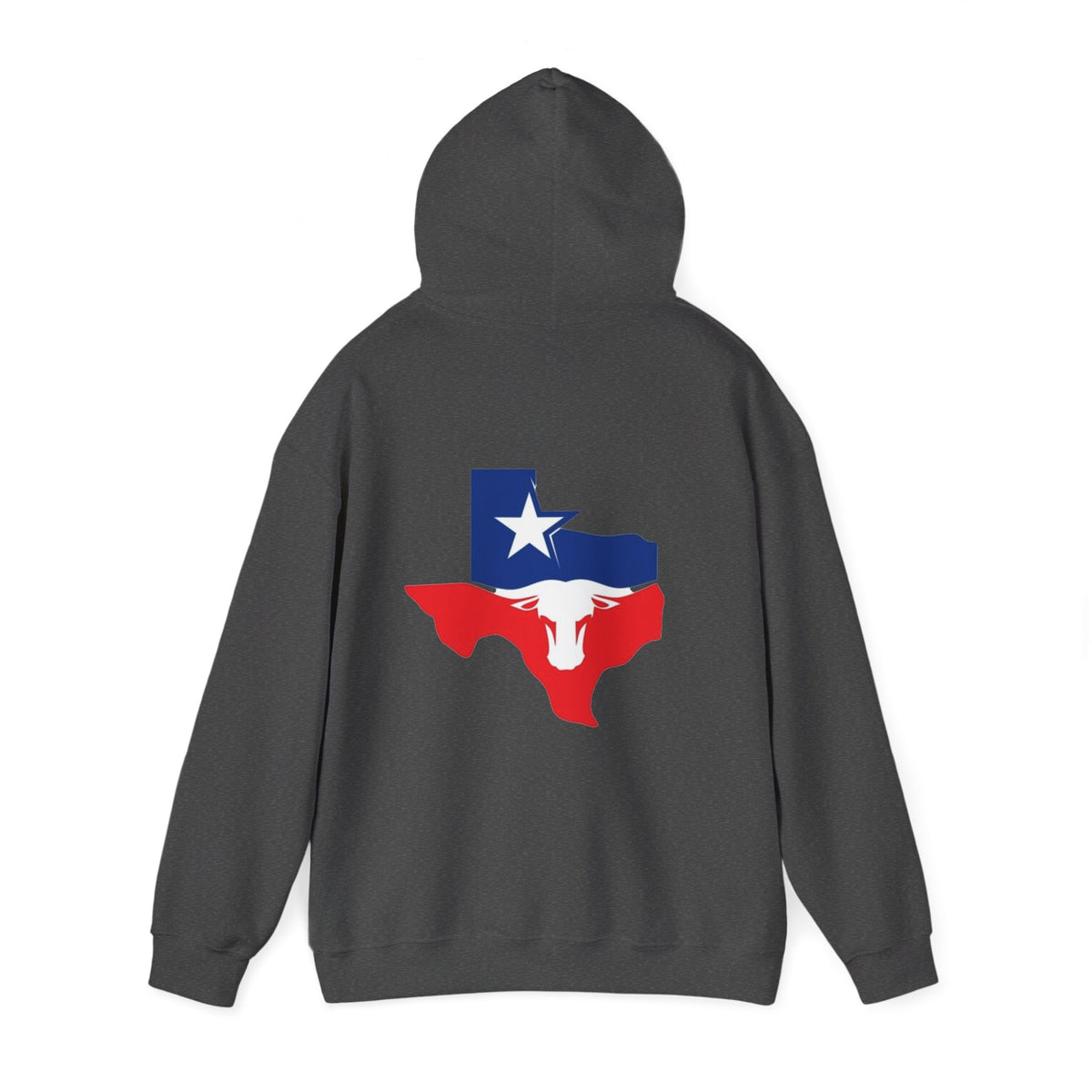 Texas Longhorn State Hoodie — Lone Star Map Design