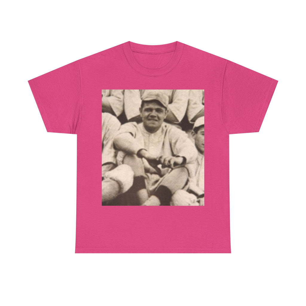 Babe Ruth Vintage Baseball Team Photo Tee