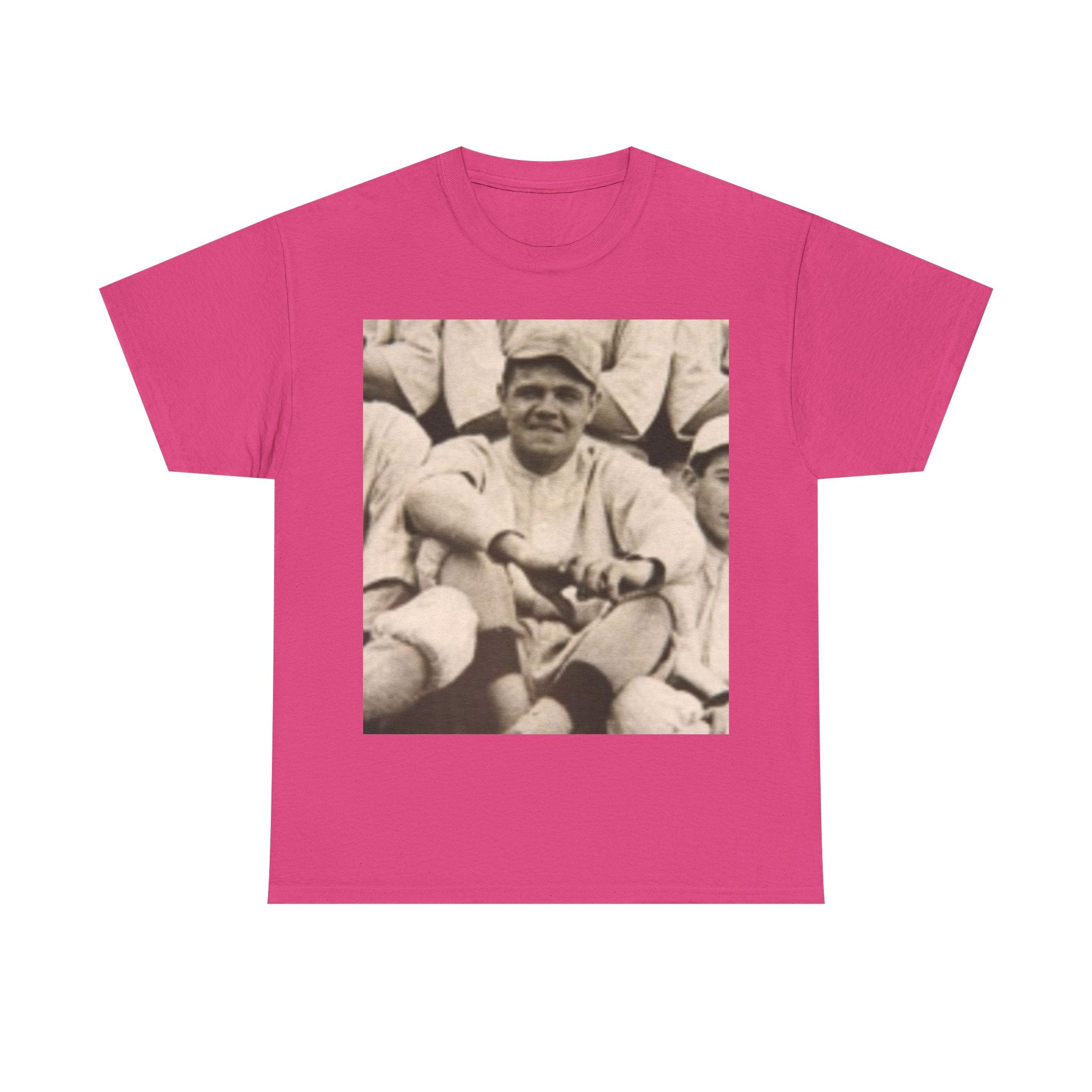 Babe Ruth Vintage Baseball Team Photo Tee