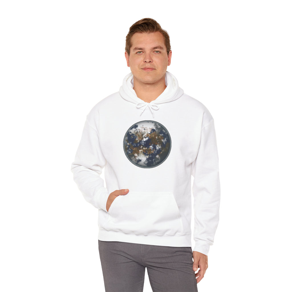 Galaxy Planet Hoodie —Facts Earth-Like Orb Space Graphic Pullover