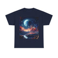 Celestial Landscape Tee — Moonlit Fantasy Graphic T-Shirt