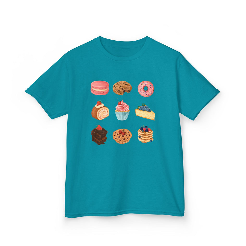 Kids Dessert T‑Shirt — Cute Pastry & Cupcake Graphic Tee