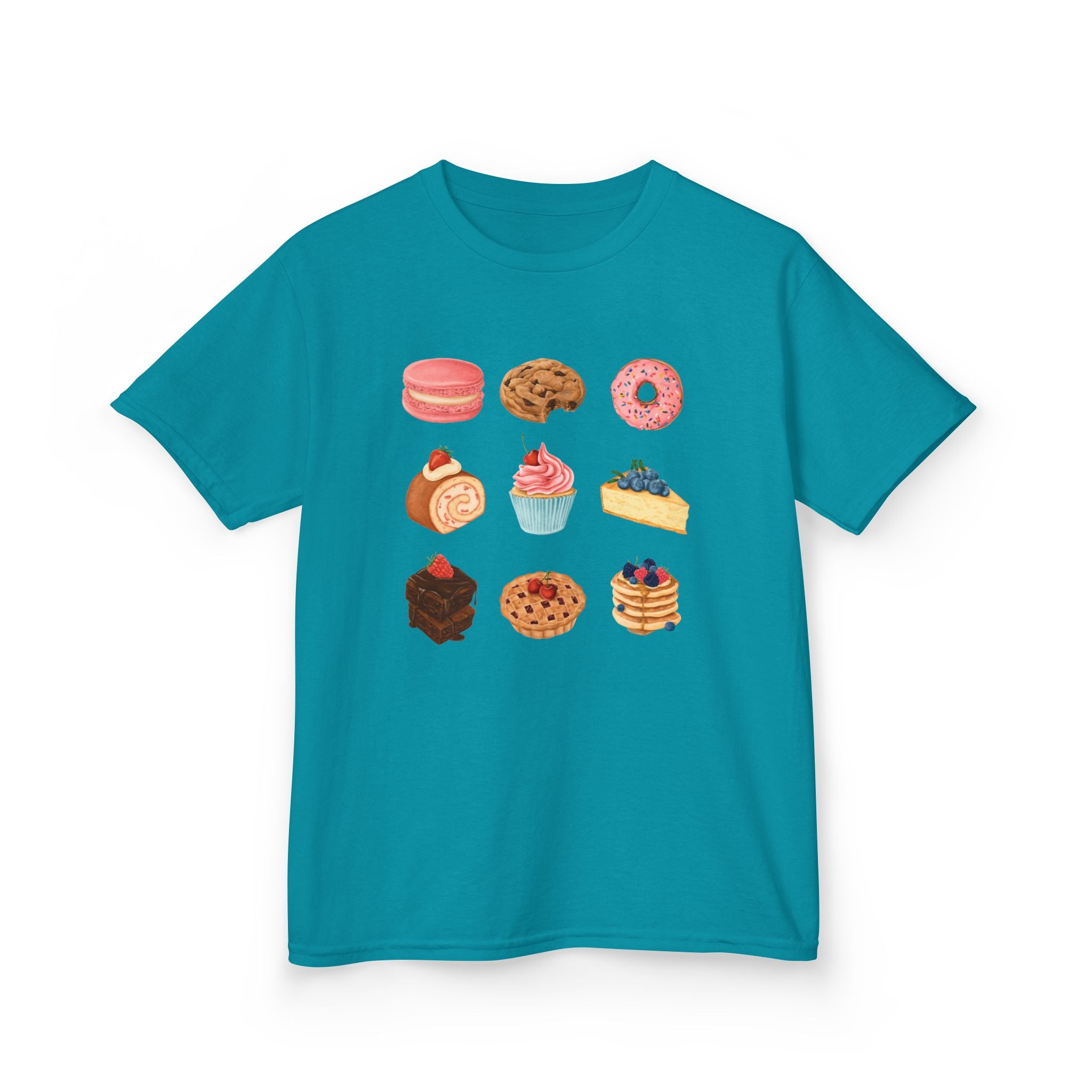 Kids Dessert T‑Shirt — Cute Pastry & Cupcake Graphic Tee