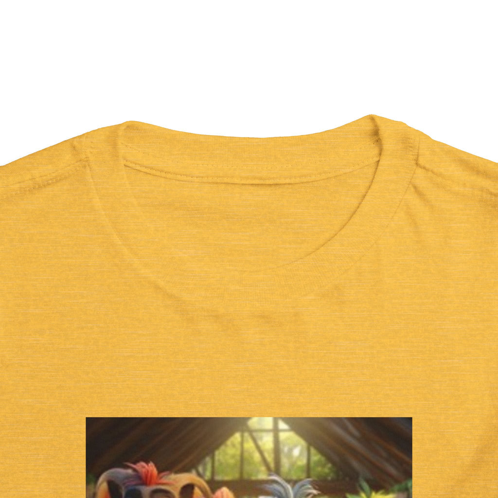 Toddler T-shirt— Cute Cartoon Animal Friends "Friendship" Graphic Shirt