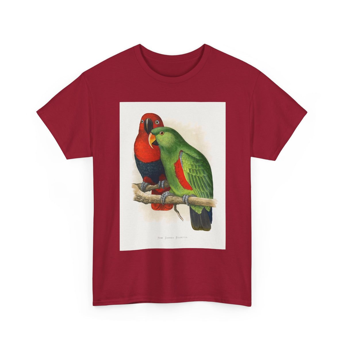 Colorful Birds Unisex Heavy Cotton Tee