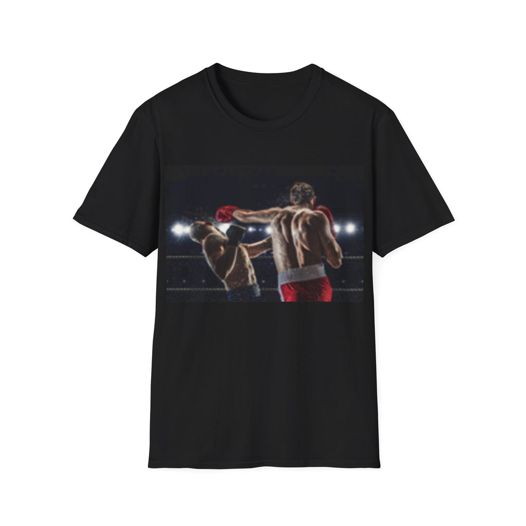 Boxing Knockout T-Shirt — Retro Fighter Ring Scene Tee