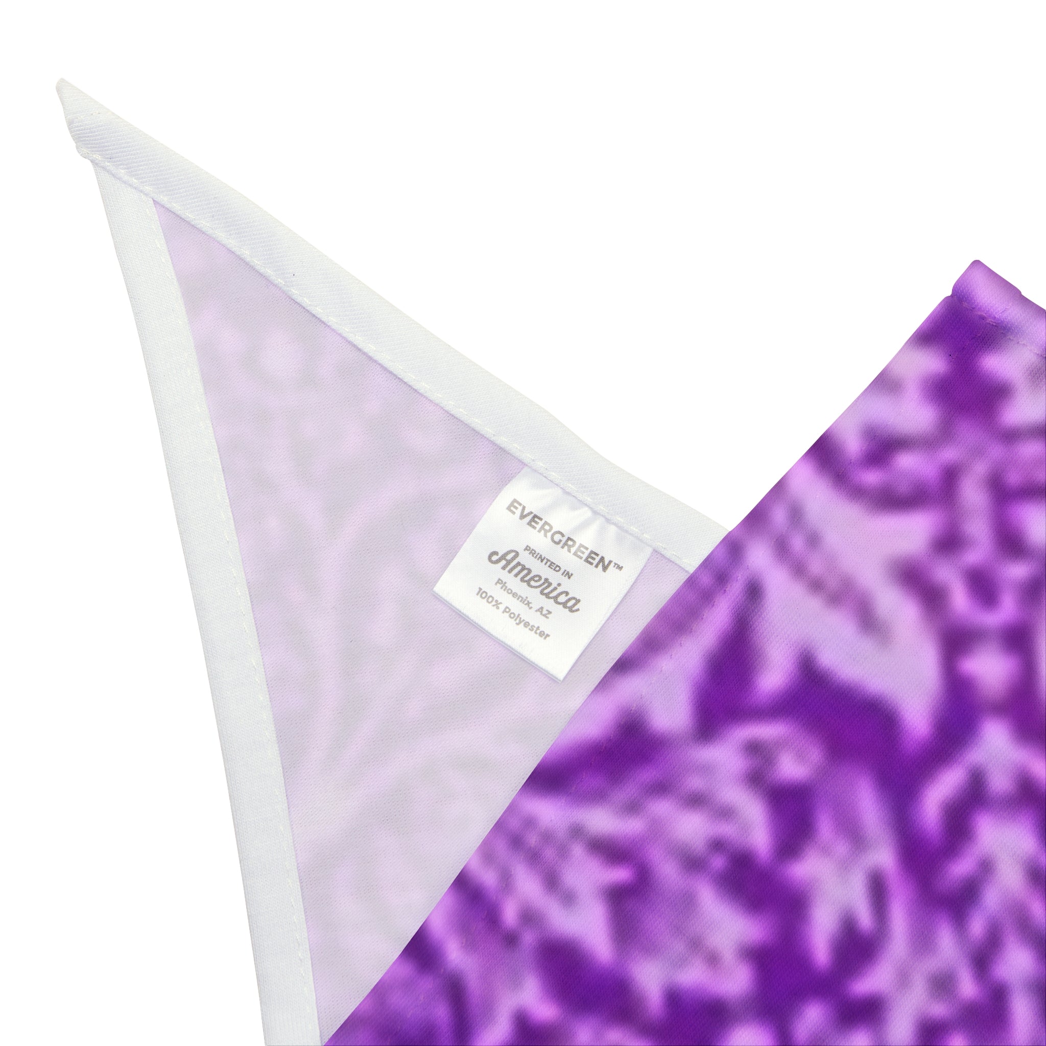 Purple Damask Pet Bandana – Floral Pattern Dog & Cat Bandana