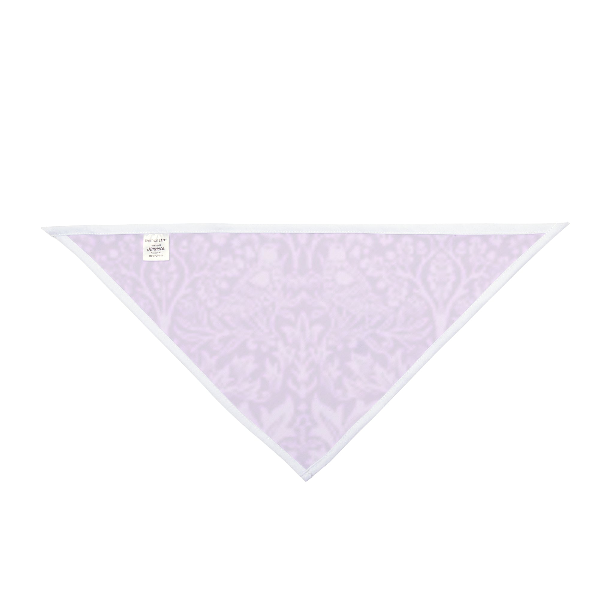 Purple Damask Pet Bandana – Floral Pattern Dog & Cat Bandana