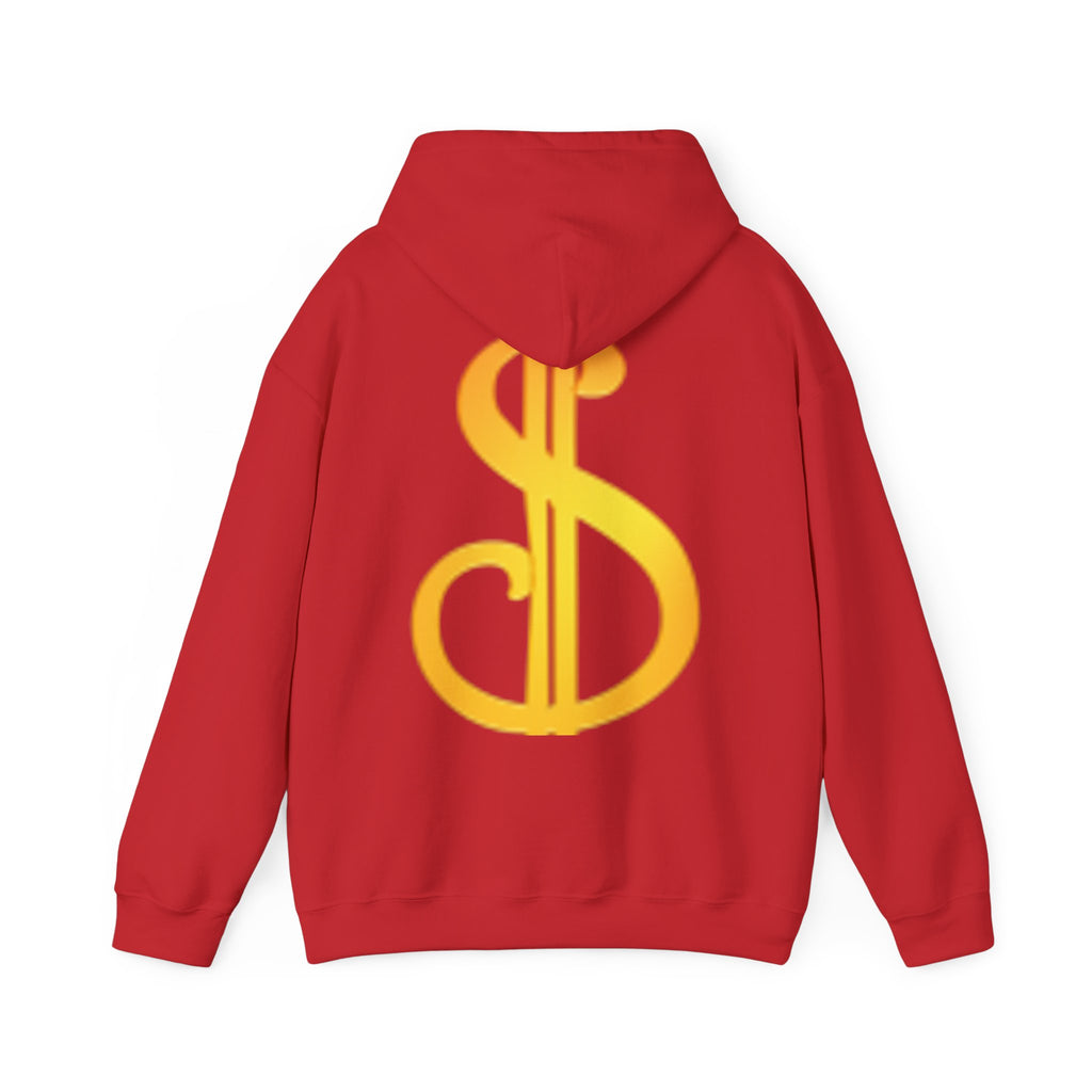 Dollar Sign Hoodie — Graphic Back Logo Streetwear Sweatshirt