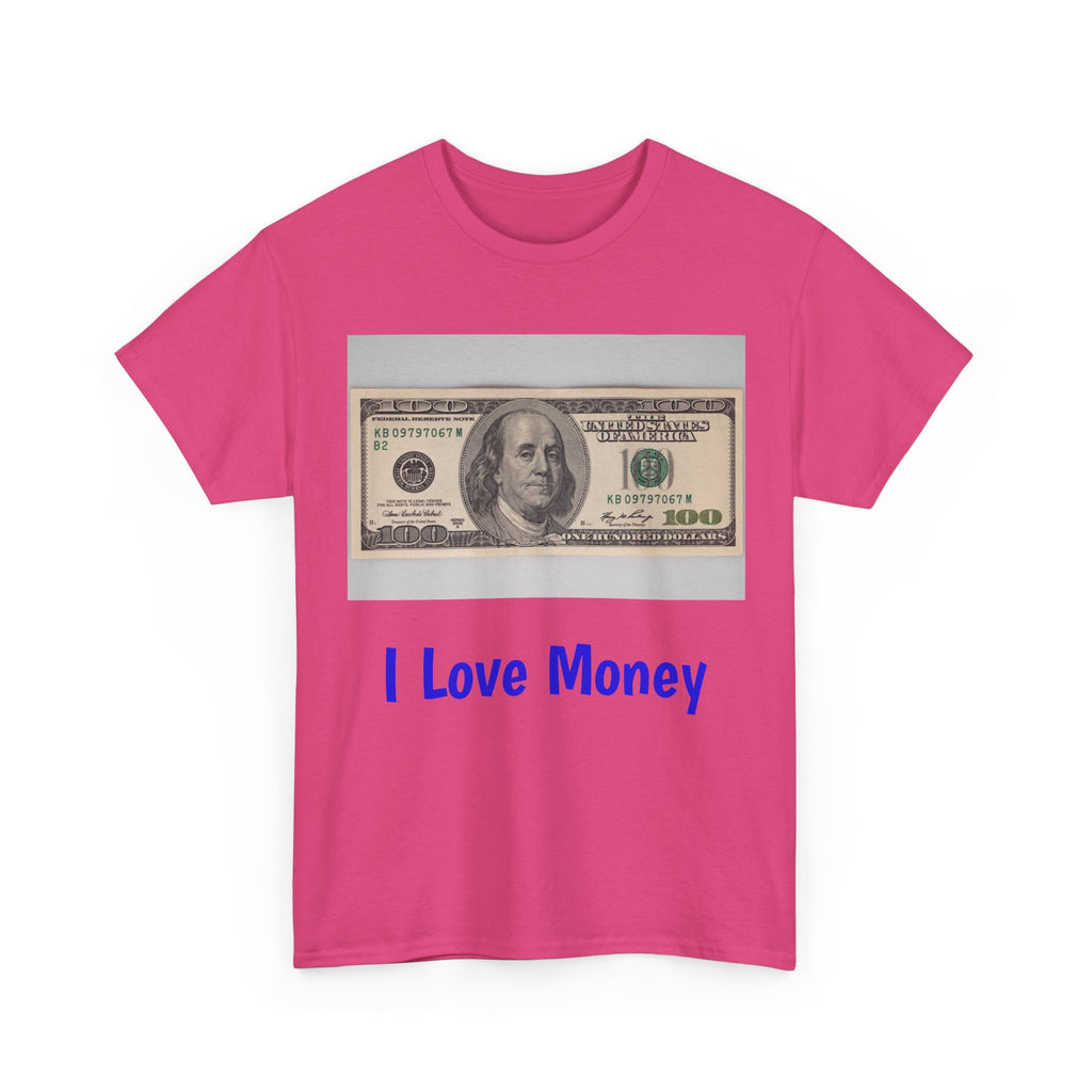 Money Print T‑Shirt – 100 Bill Graphic Tee