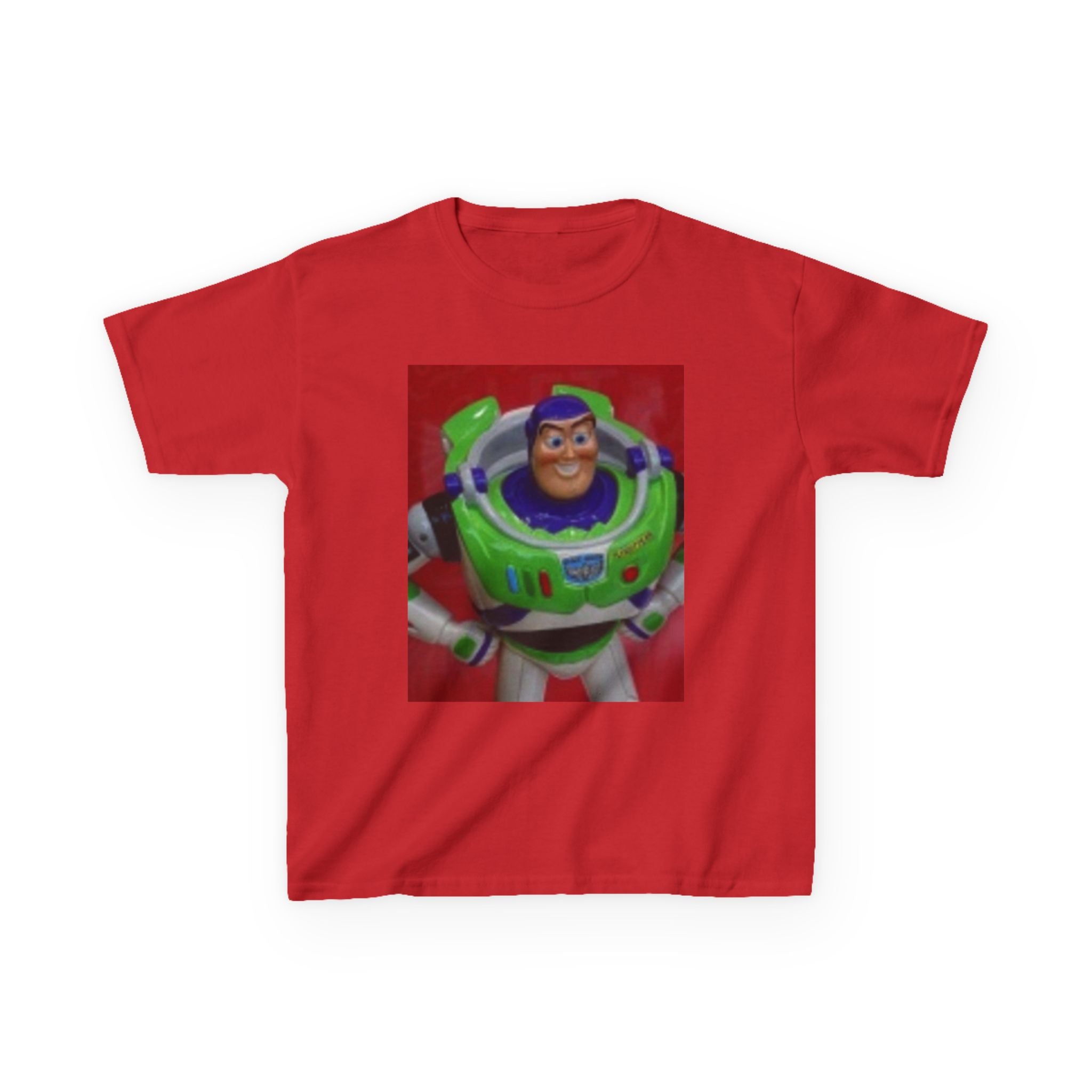 Buzz Light-year — Retro Rocket & Astronaut Graphic T-shirt