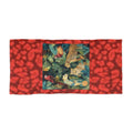 Tropical Jungle Beach Towel – Parrot & Leopard Leaf Print