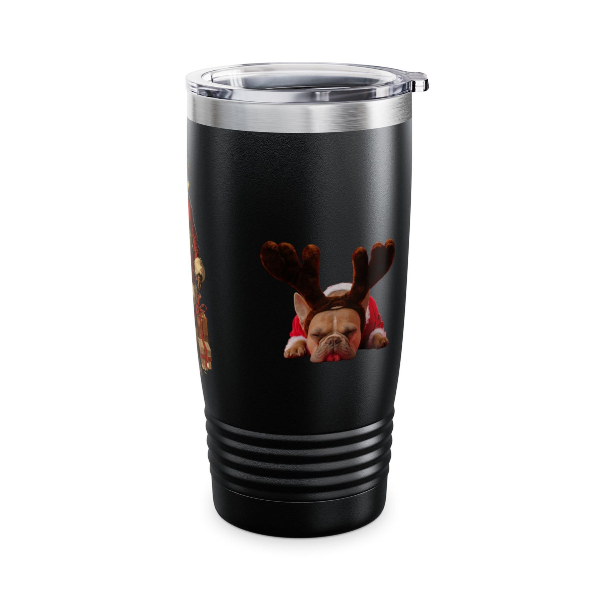 Vintage Santa 20oz Tumbler — Merry Christmas Travel Mug
