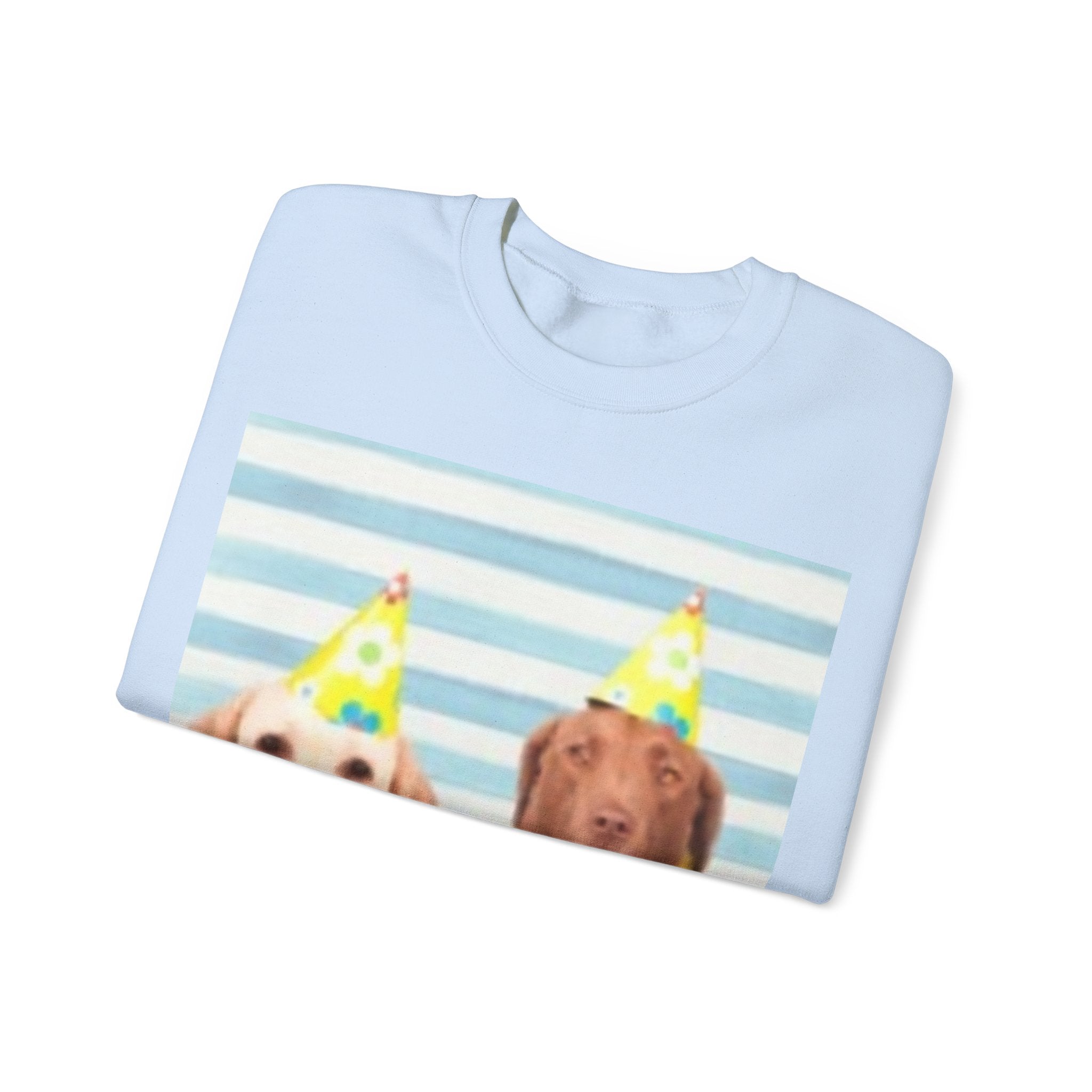 Birthday Dogs Happy Birthday to Me Crewneck Sweatshirt