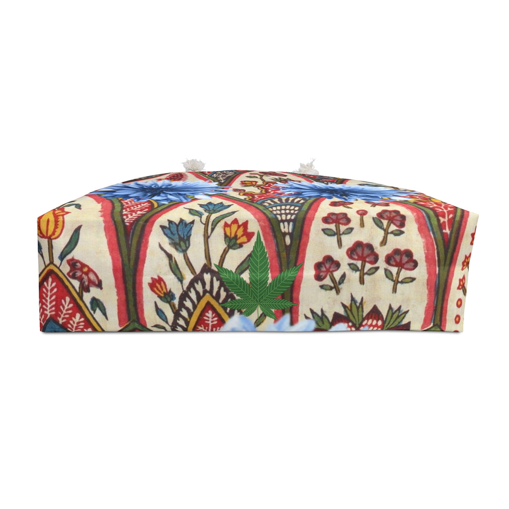 Bohemian Floral Weekender Bag — Colorful Paisley Travel Tote