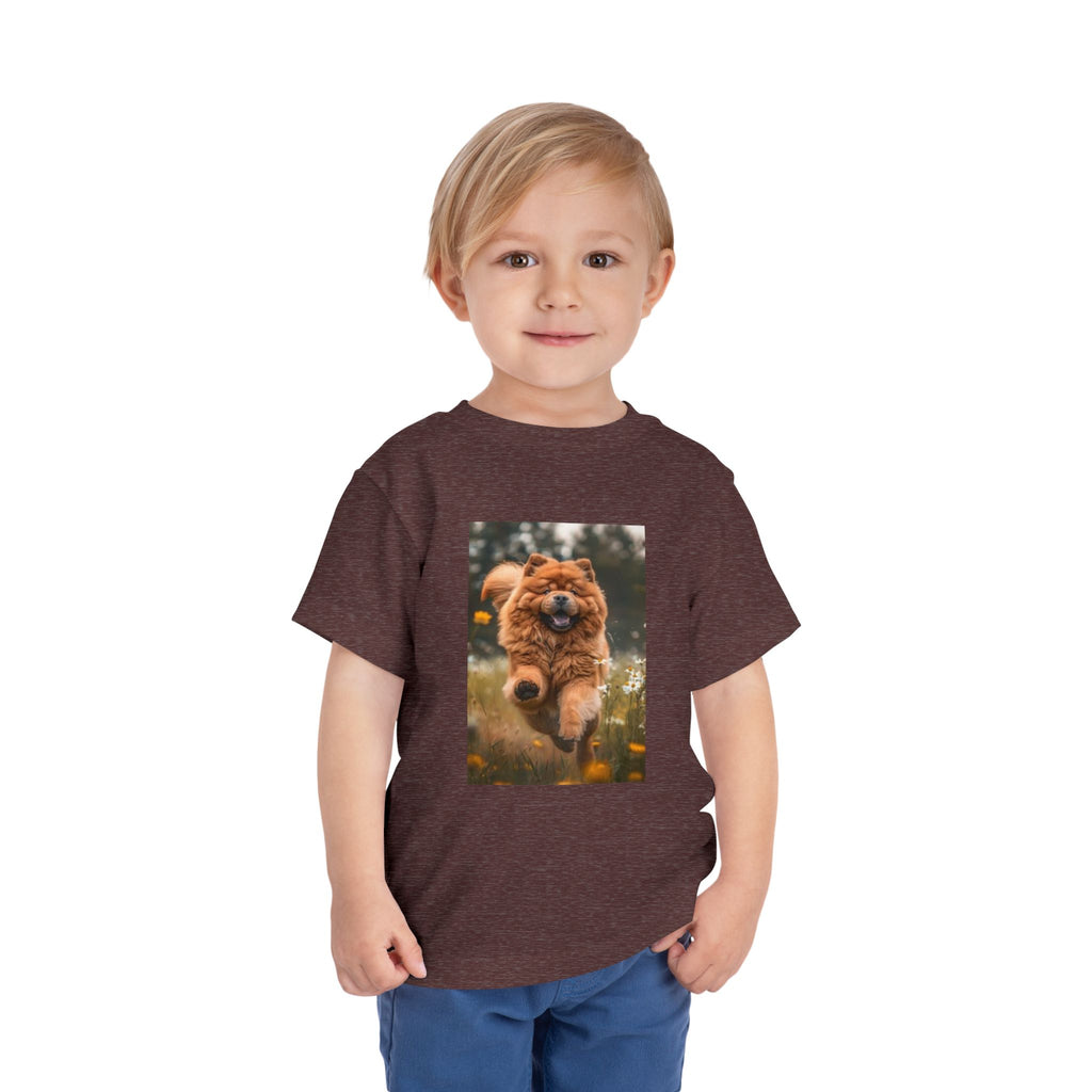 Chow Chow Puppy Photo Toddler Tee