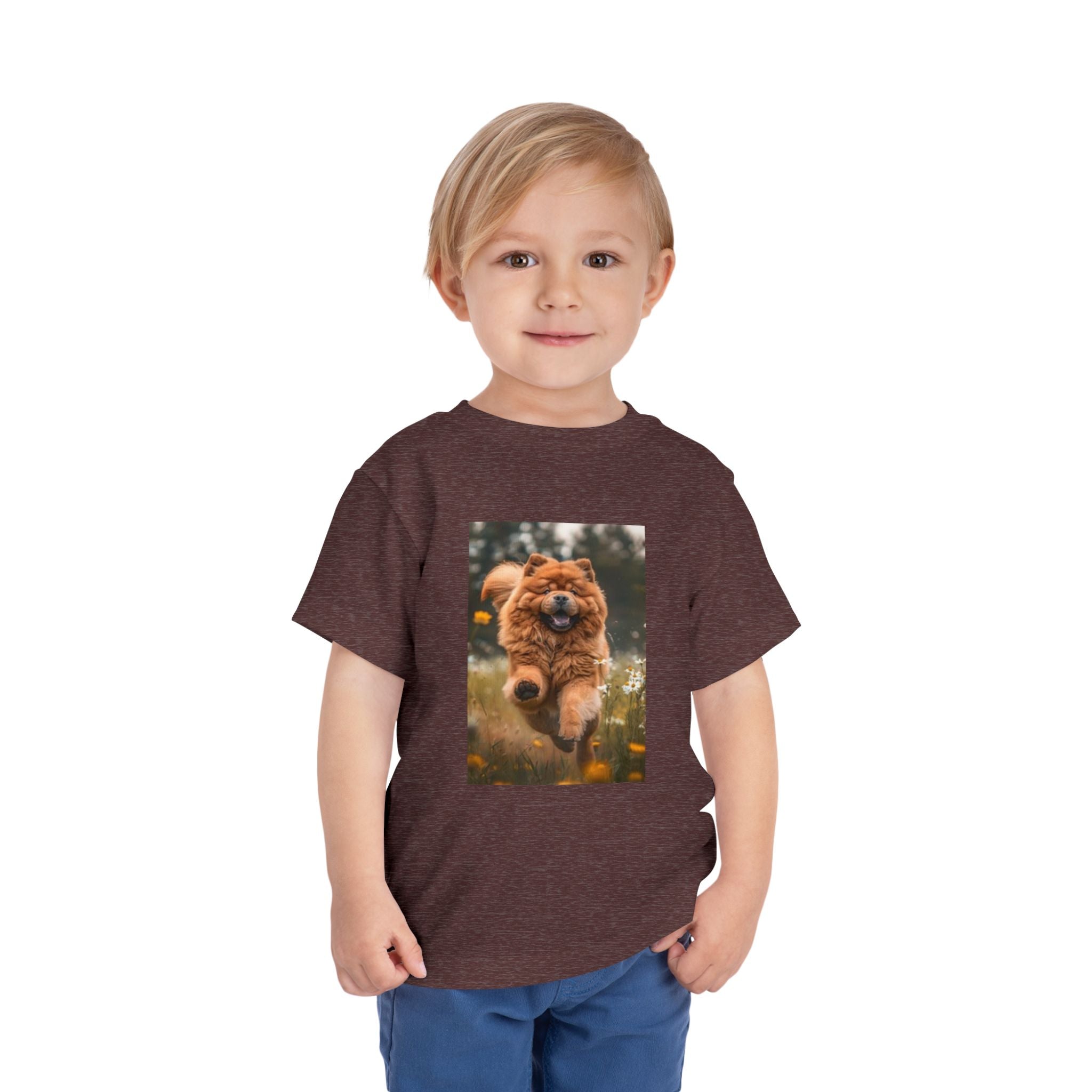 Chow Chow Puppy Photo Toddler Tee