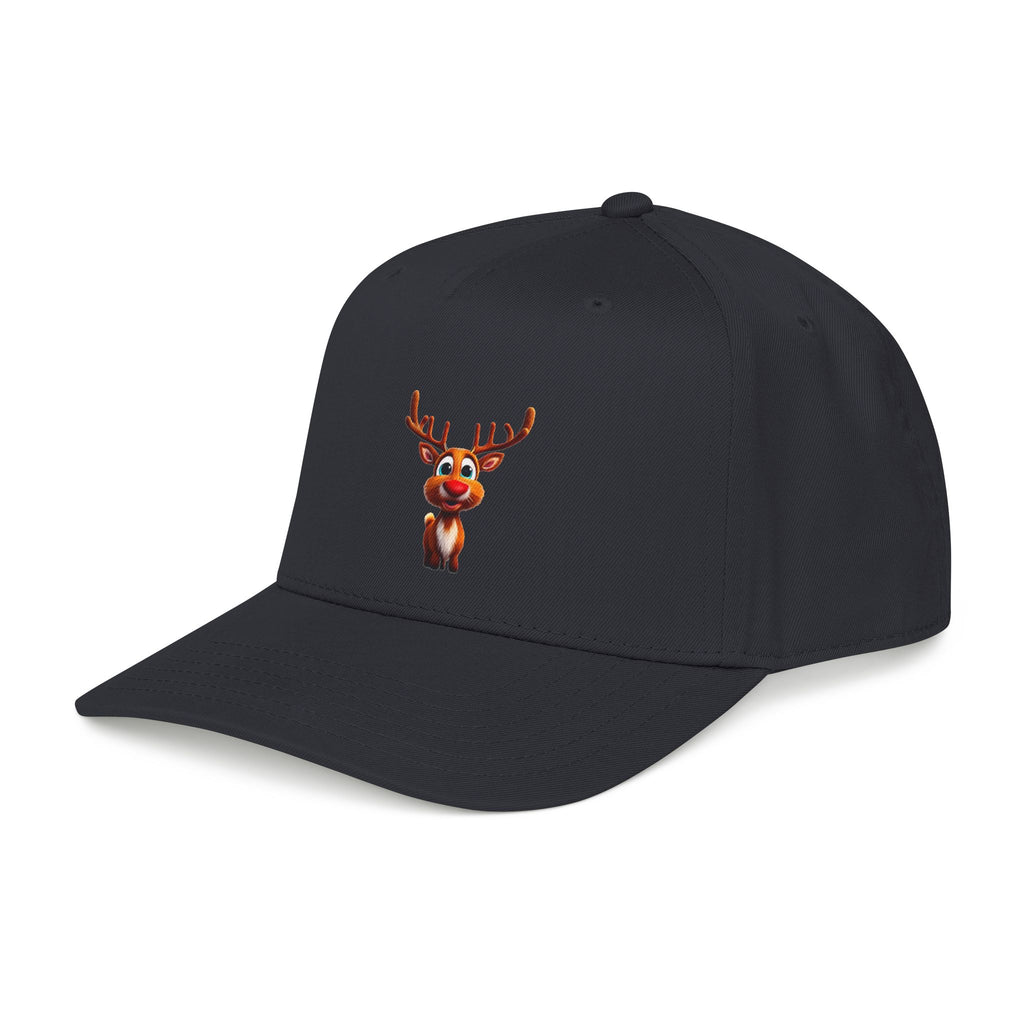 Cute Rudolph Reindeer Baseball Cap — Christmas Holiday Kids & Adult Hat