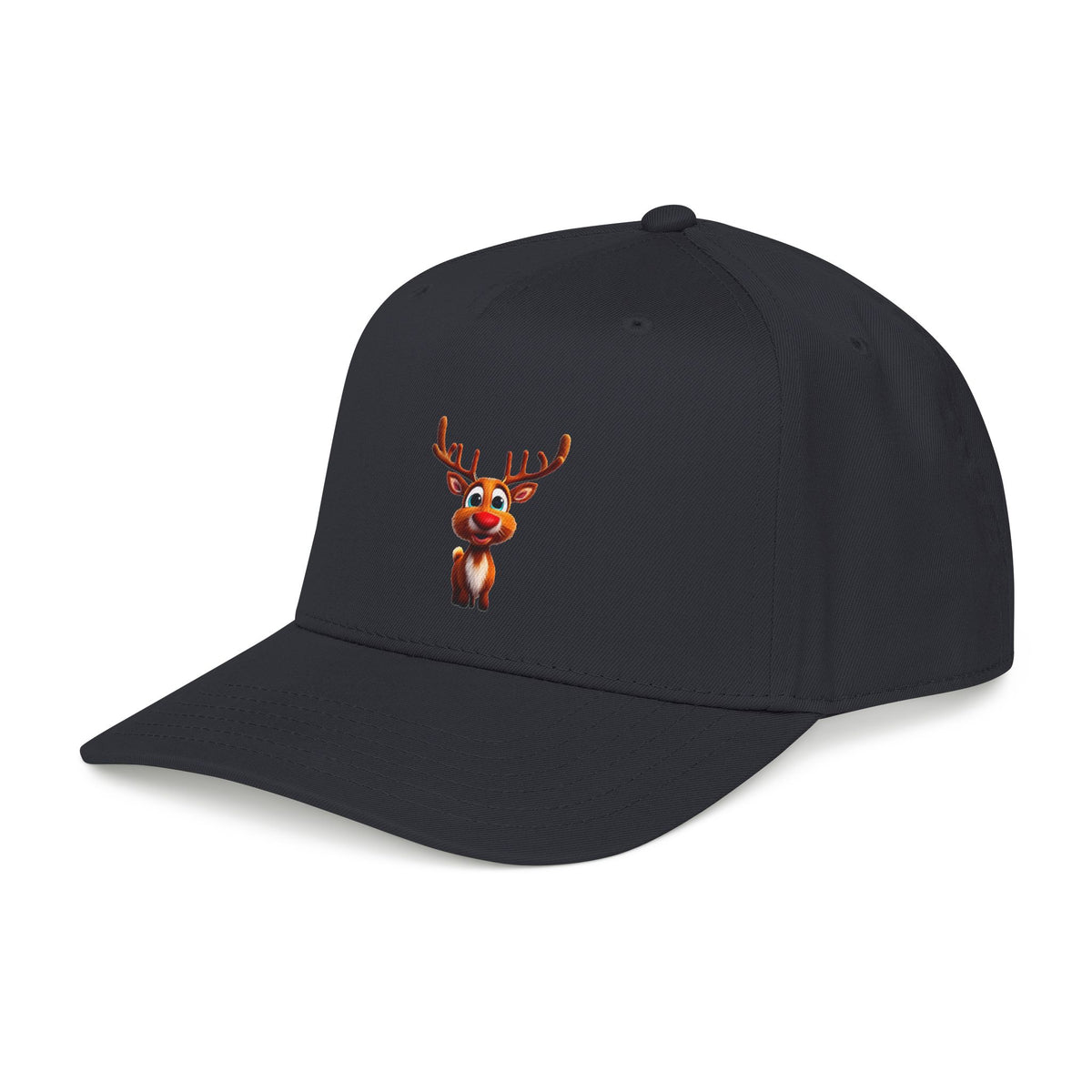 Cute Rudolph Reindeer Baseball Cap — Christmas Holiday Kids & Adult Hat