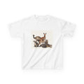 Kids Kangaroo Graphic Tee — Australian Wildlife Animal Print for Children