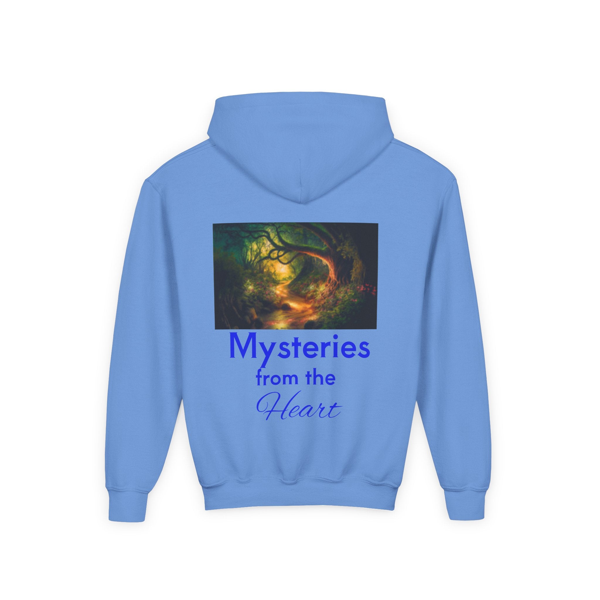 Youth Hoodie — Three Labrador Dogs at Sunset Photo Print