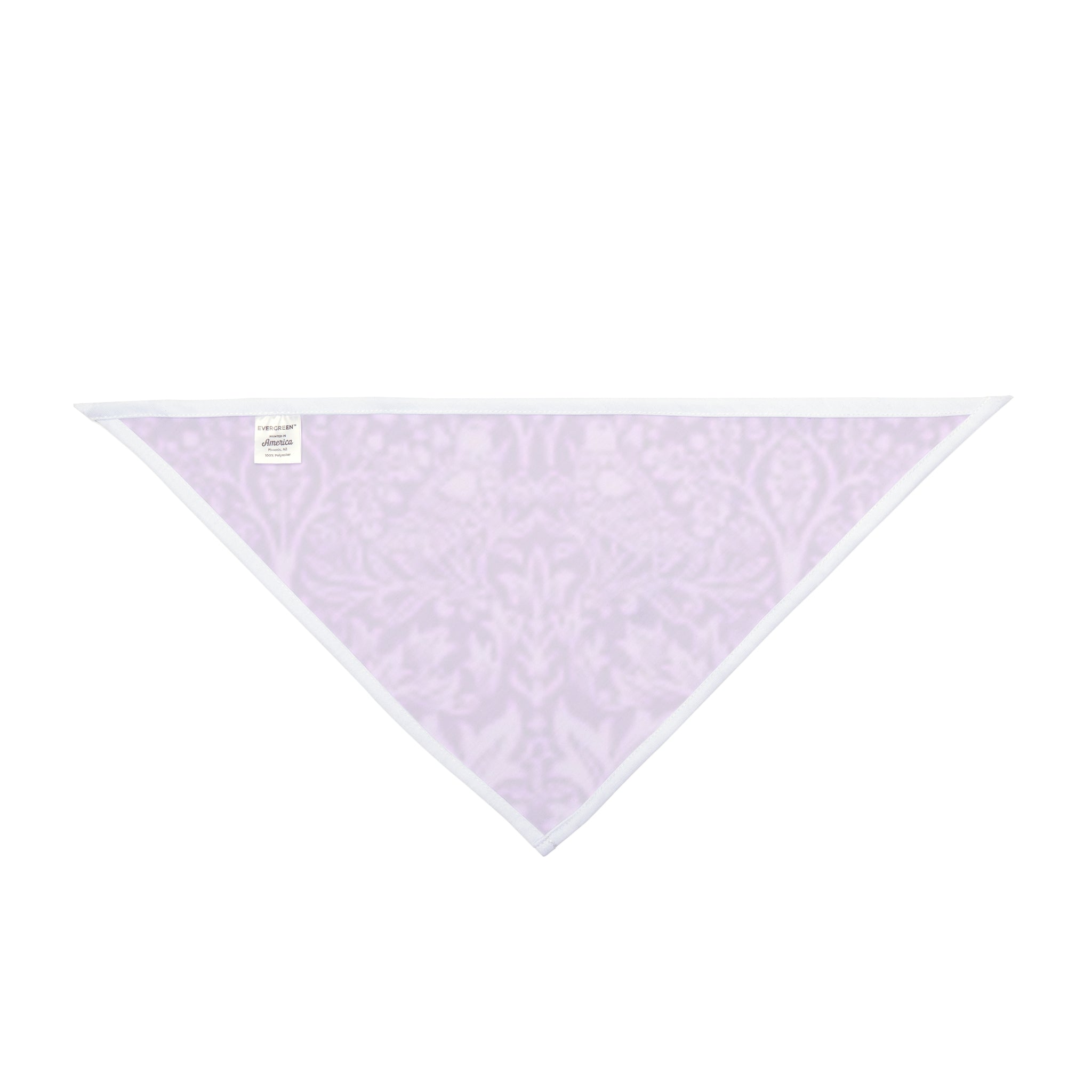 Purple Damask Pet Bandana – Floral Pattern Dog & Cat Bandana