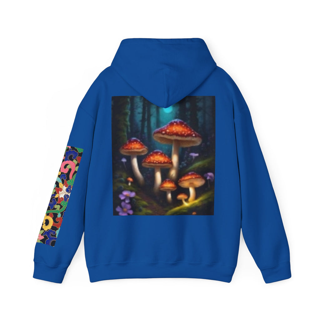 Squirrel I'm Telling Momma Mushrooms Hooded Sweatshirt