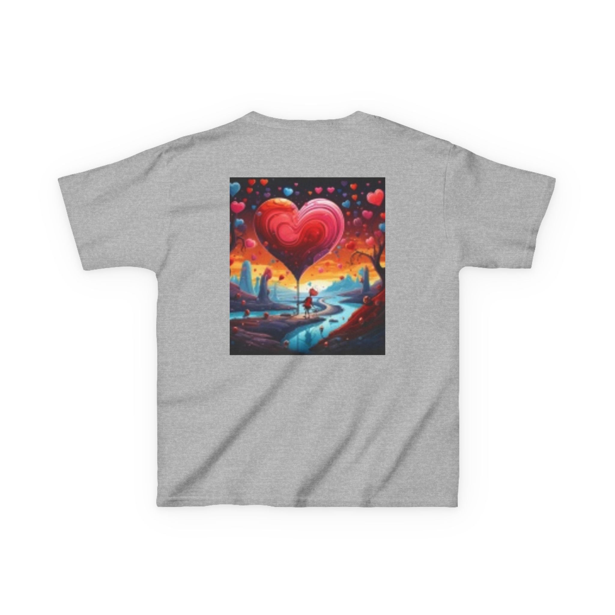Kids T-Shirt — Cute Wide-Eyed Dog Portrait Tee for Children