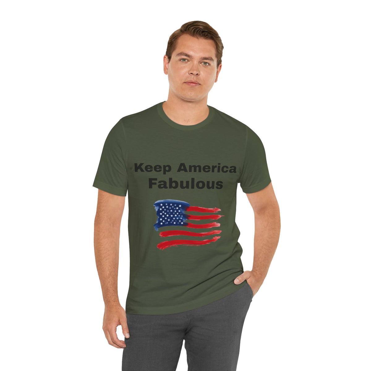 Keep America Fabulous T‑Shirt — Patriotic American Flag Tee