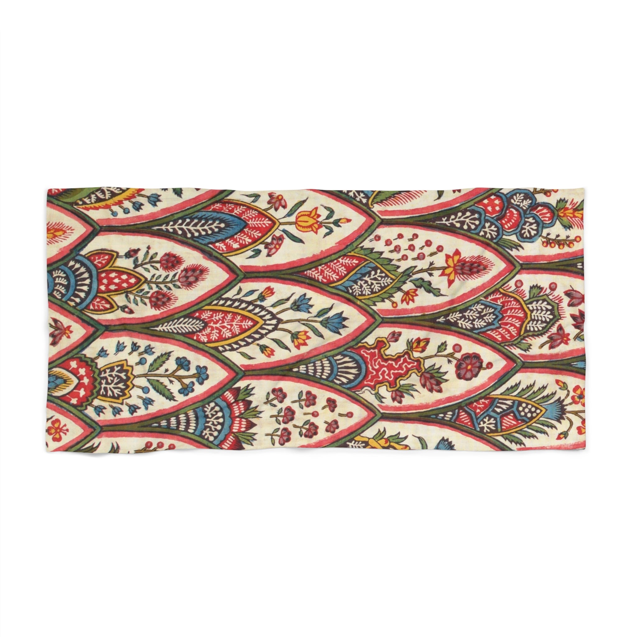 Bohemian Floral Paisley Beach Towel