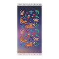 Boho Beach Towel — Tropical Jungle Animals Fringe Beach Cloth