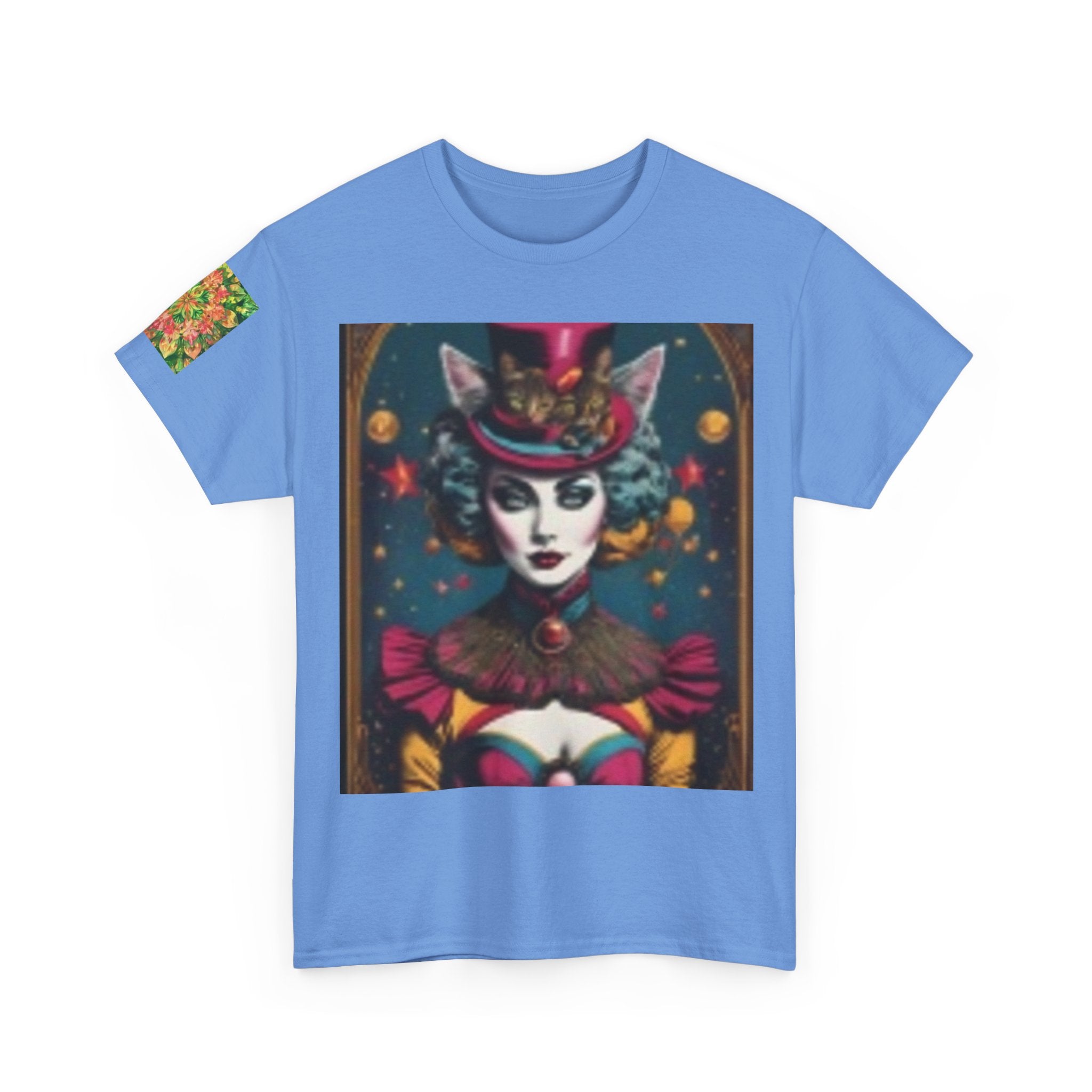 Mystical Carnival Fox Woman T‑Shirt