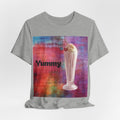 Yummy Strawberry Milkshake Tee - Retro Colorful Ice Cream Soda Graphic T-Shirt