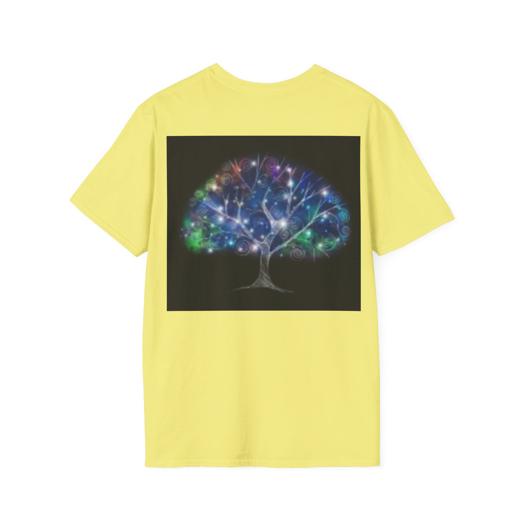 Surprised Sun & Moon T‑Shirt — Cute Cosmic Cartoon Solar Duo Tee