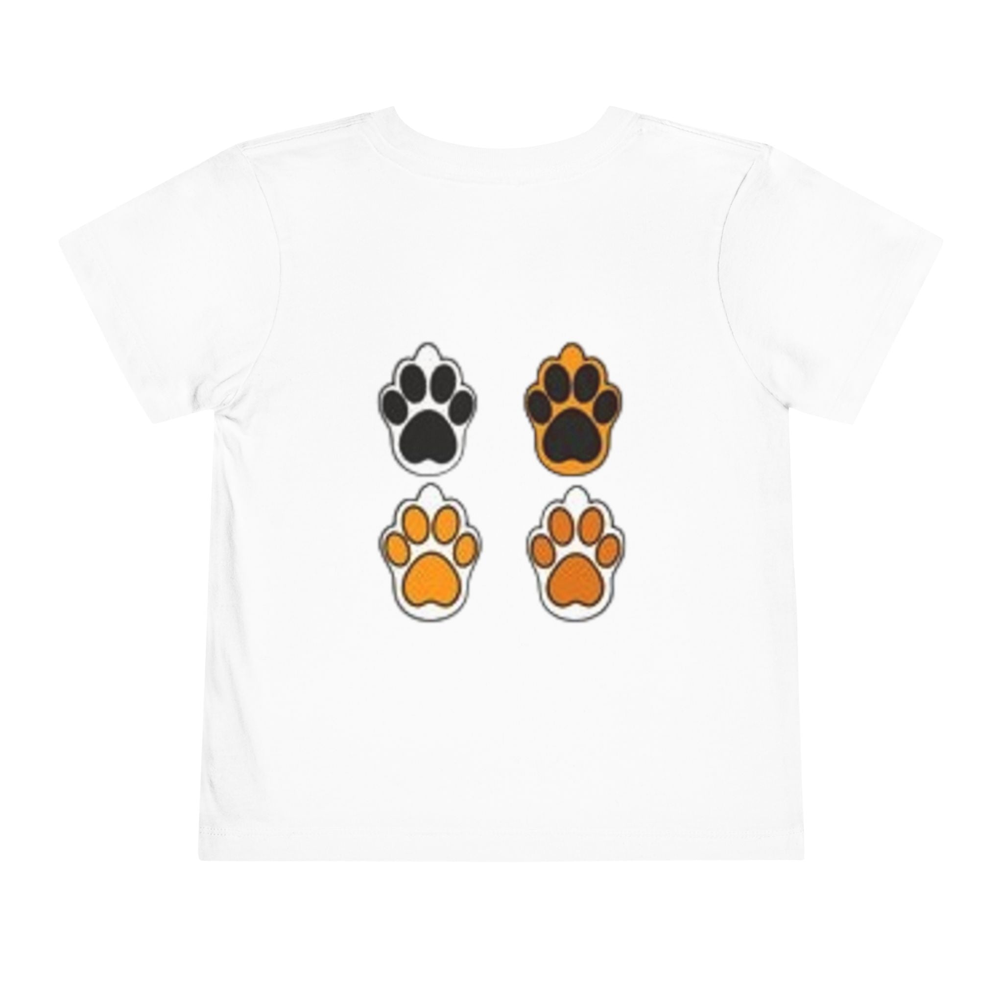 Toddler Tee — Playful Kitten and Fishbowl Graphic