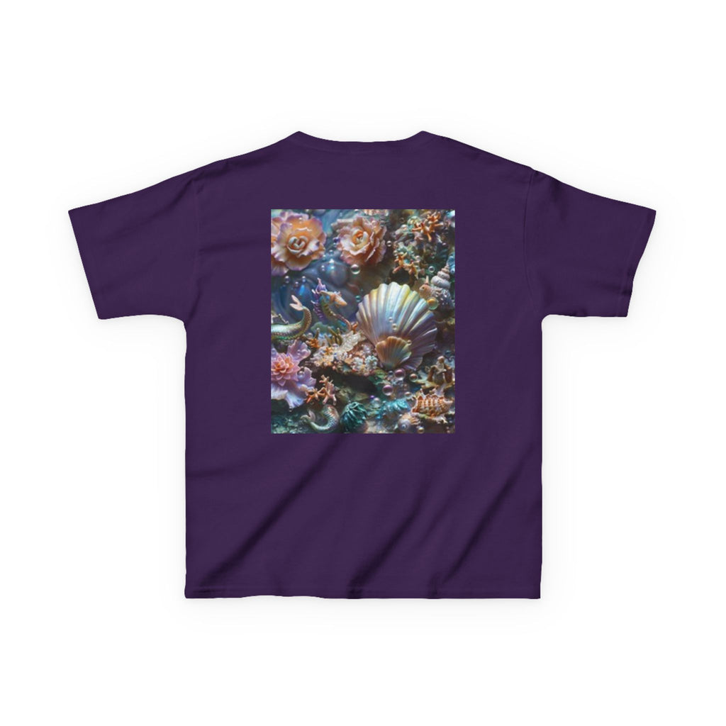 Kids Whale Tee — Neon Ocean Moon Kids T-Shirt