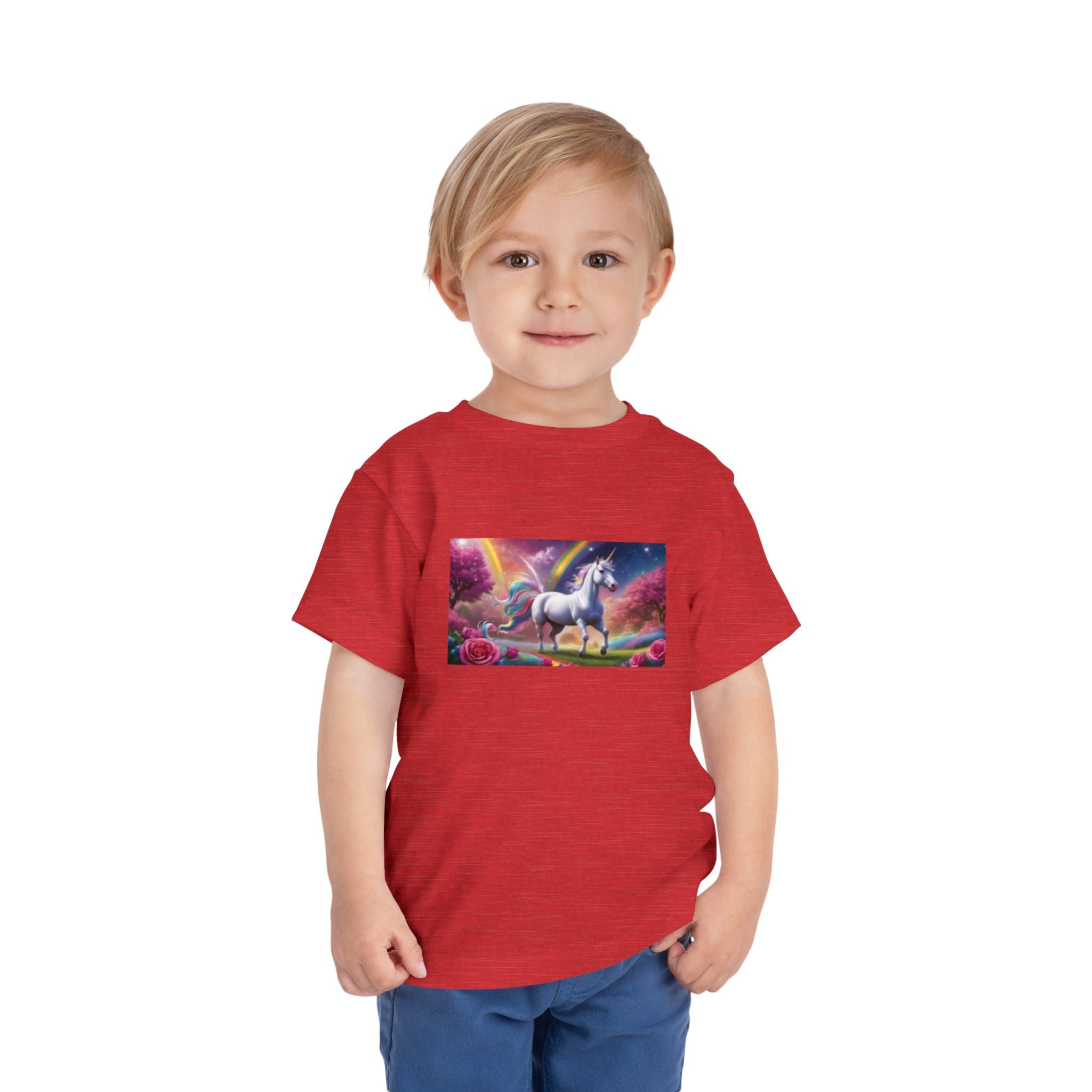 Unicorn Fantasy Toddler T-shirt — Magical Rainbow Unicorn Shirt