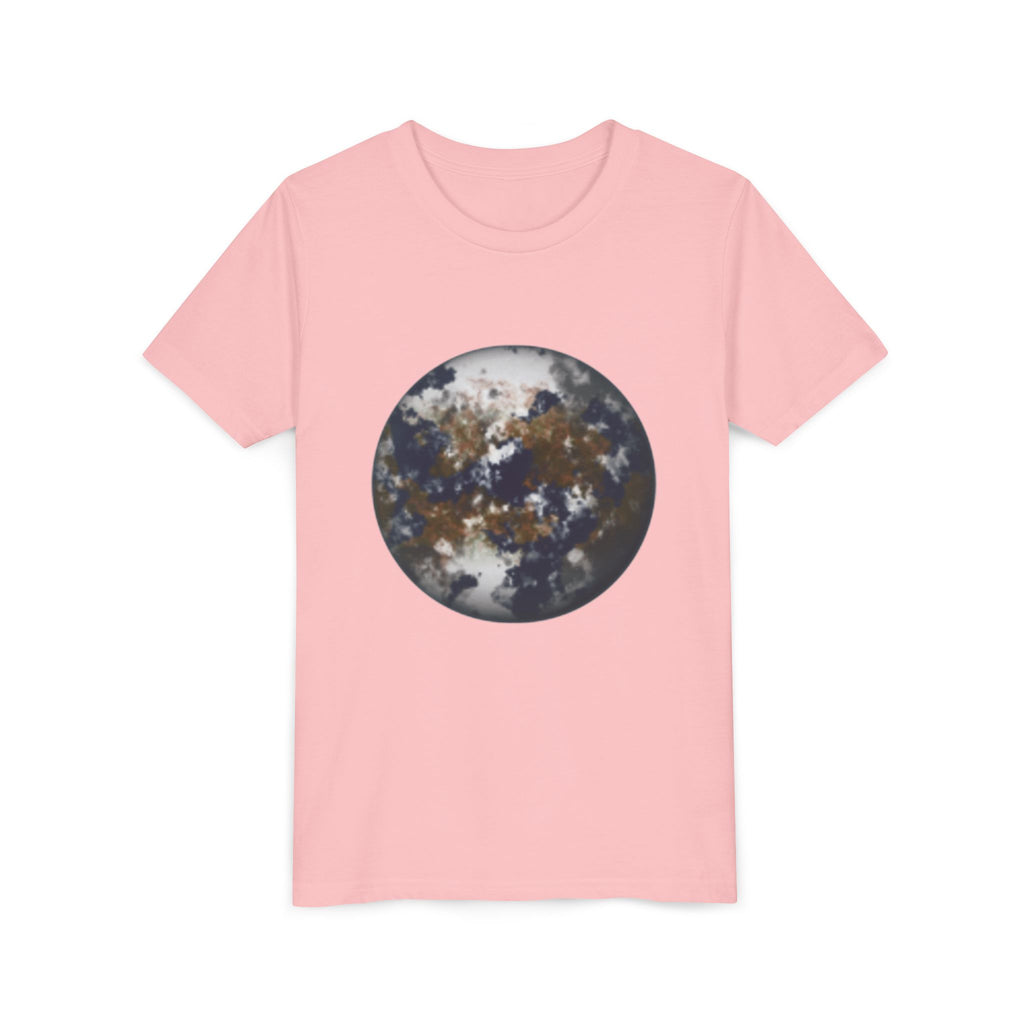 Youth Tee — Earth Globe Planet & Earth Facts  Design Kids' Short Sleeve Shirt