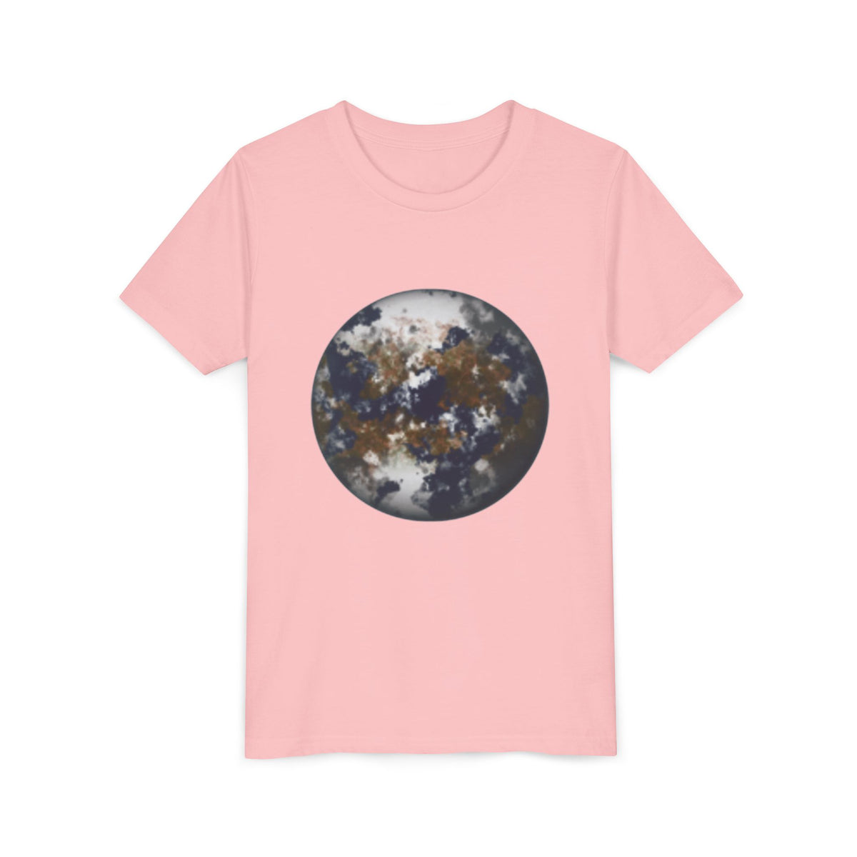 Youth Tee — Earth Globe Planet & Earth Facts  Design Kids' Short Sleeve Shirt
